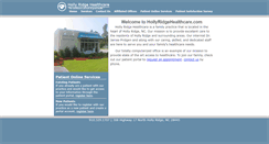 Desktop Screenshot of hollyridgehealthcare.com